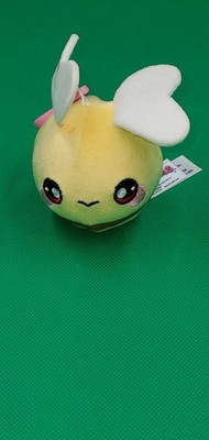 Squeezamals Lot of 3 Micro Mini Clip-On Squishy Plush Toys Bee Fish Gold?