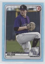 2020 Bowman Prospects Sky Blue 402/499 Ryan Rolison #BP-137 0q1p