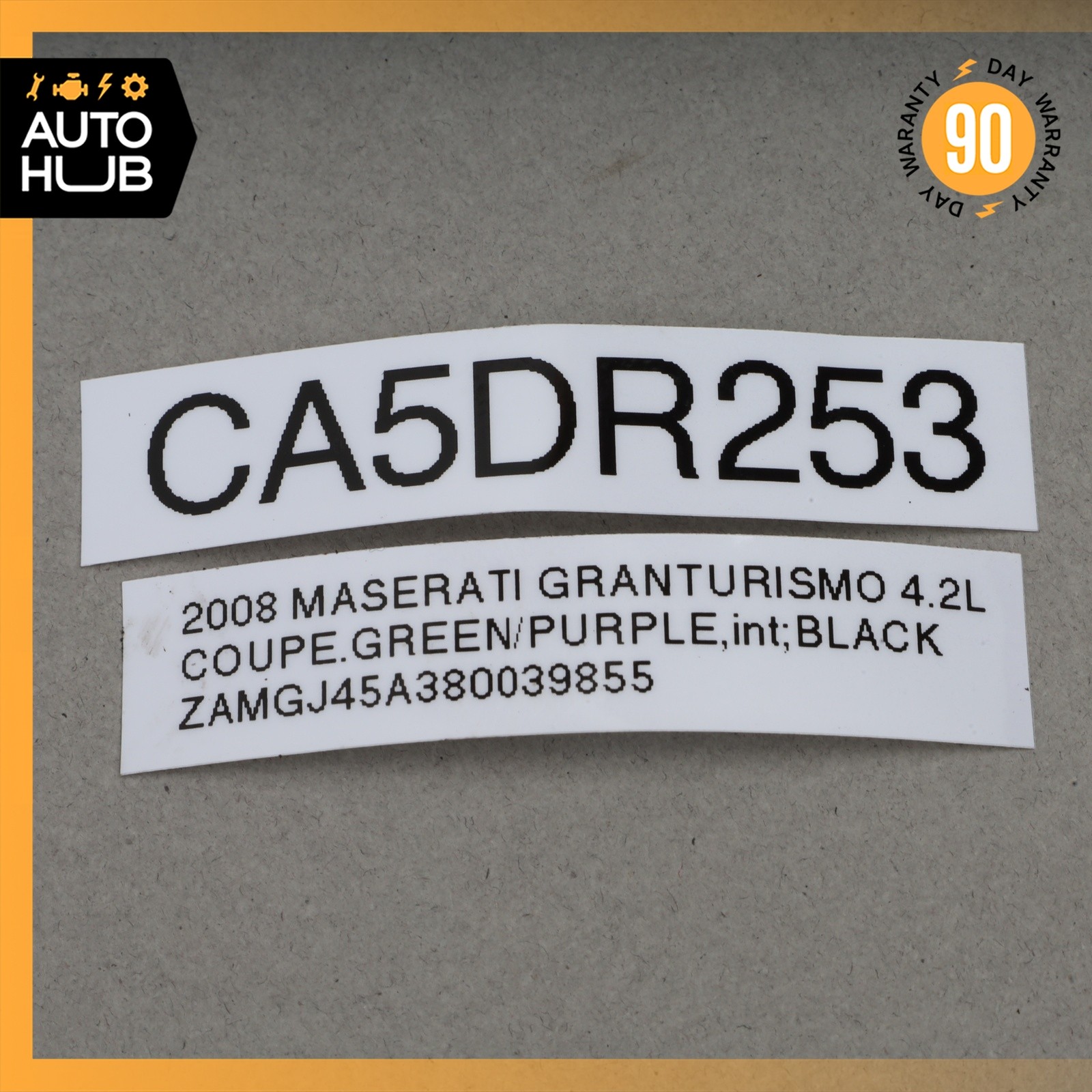 08-19 Maserati GranTurismo M145 Front Windshield Wiper Motor Linkage Arm OEM 66k