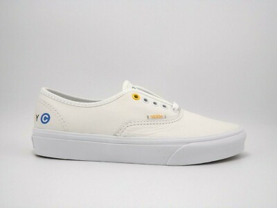 Vans Authentic NYC New York Subway Women's Size 7.5 True White New