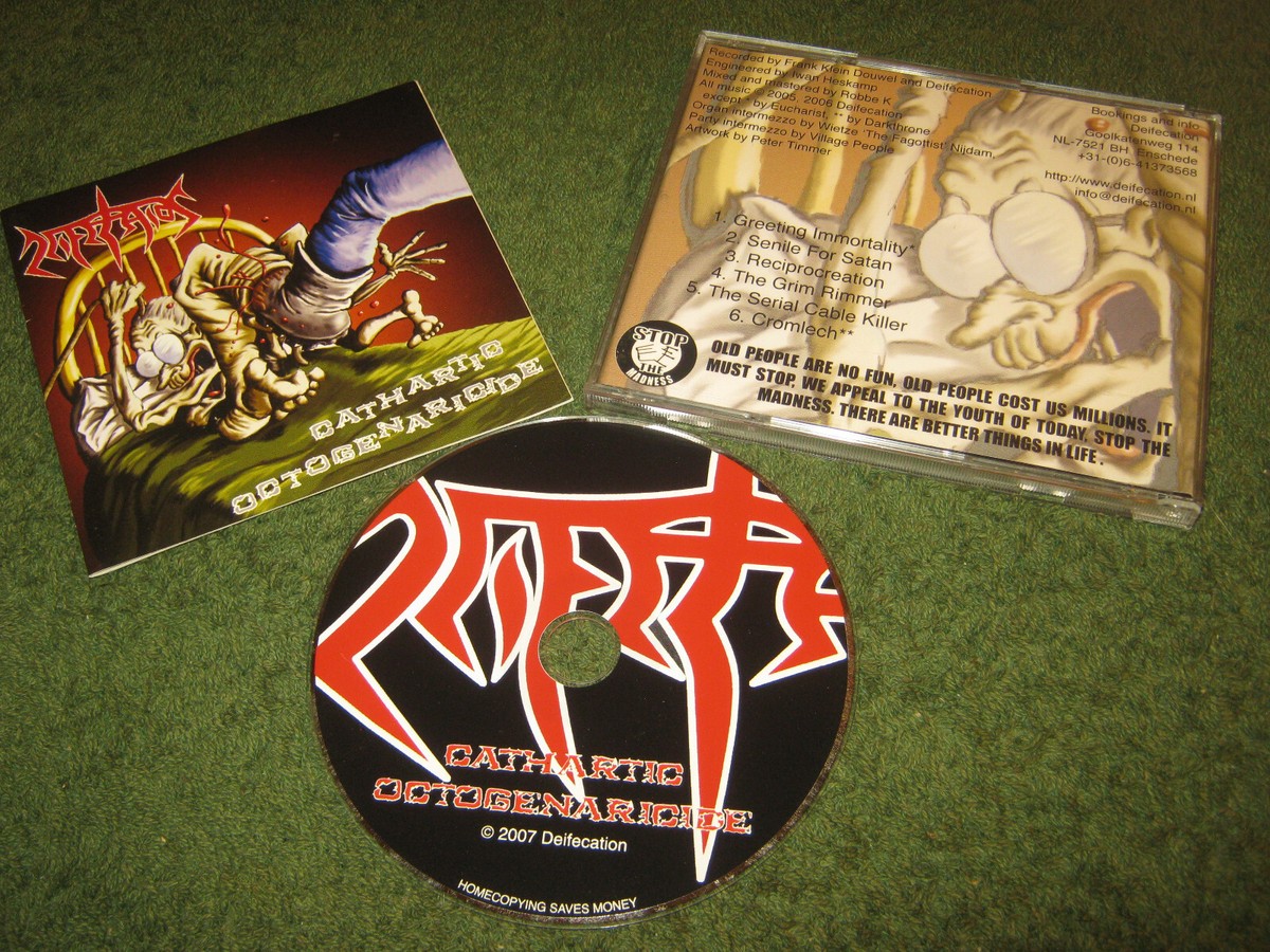 Deifecation - Cathartic Octogenaricide (cd) | eBay