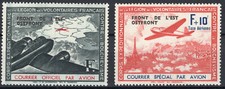 Dt. Besetzung II. WK - Frankreich, Nr. IV a + V, einwandfrei postfrisch, Befund