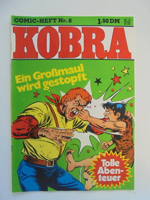Cobra Comic Booklet No.8 (Bagged & Boarded) Condition 1-2