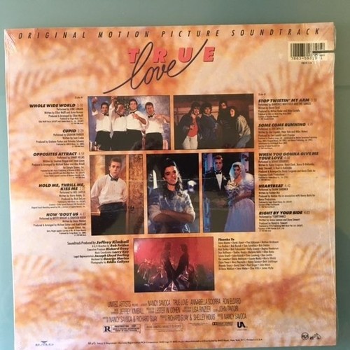 TRUE LOVE soundtrack LP SEALED 1989 BMG/RCA 9819-1-R Eurythmics; "How 'Bout Us" - Picture 2 of 2