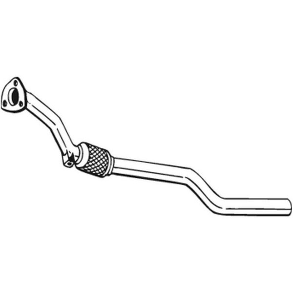 Bosal Abgasrohr FüR VW Passat Variant 3B6 3B5 3B2 3B3 Audi A4 Avant 8D5 B5-image
