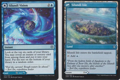Magic the Gathering - Zendikar Rising - 4x Silundi Vision