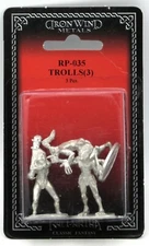 Ral Partha RP-035 Trolls [3] (Monsters) Ogres Fantasy Warriors 25mm Miniatures