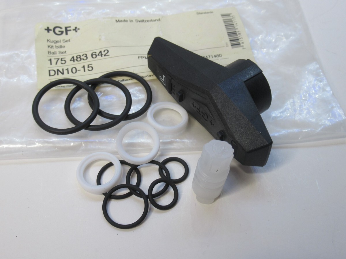 NEW) GEORG FISCHER +GF+ 175-483-642 175 483 642 Ball Set PVDF W