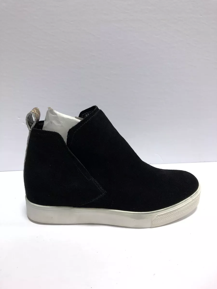 Dolce Vita Walker Womens Sneaker Black Suede 8.5M