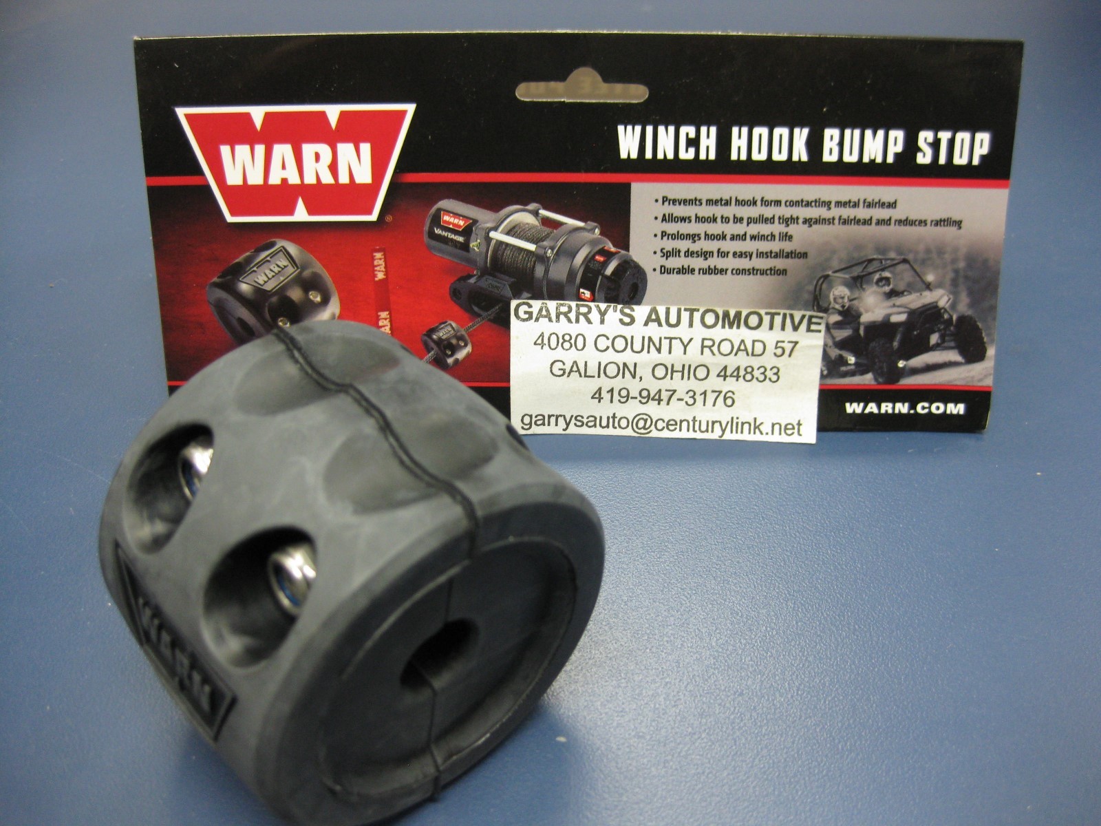 Warn 99944 Wire Rope Cable Winch Hook Bump Stop Protector eBay