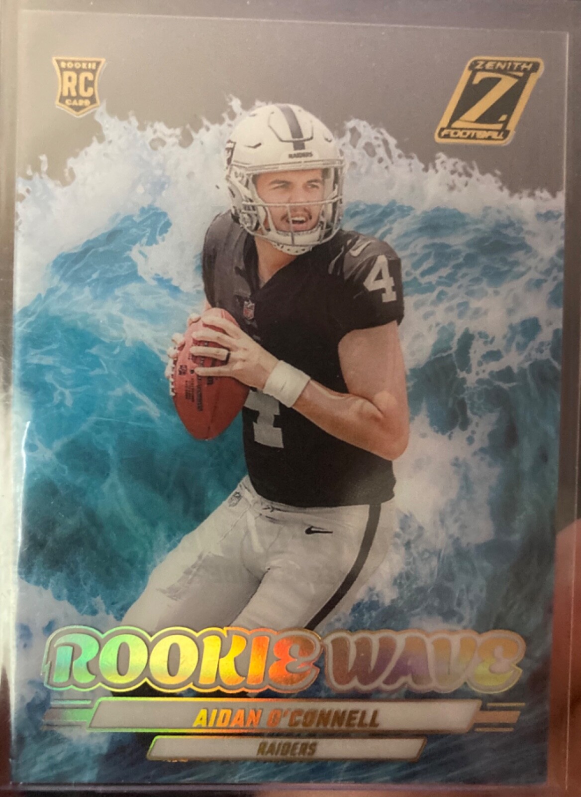 2023 Aidan O'Connell Zenith Rookie Wave 🌊