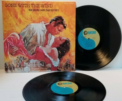 GONE WITH THE WIND Max Steiner LP Japan MGM 30MM9019 - Play Tested NM *R4