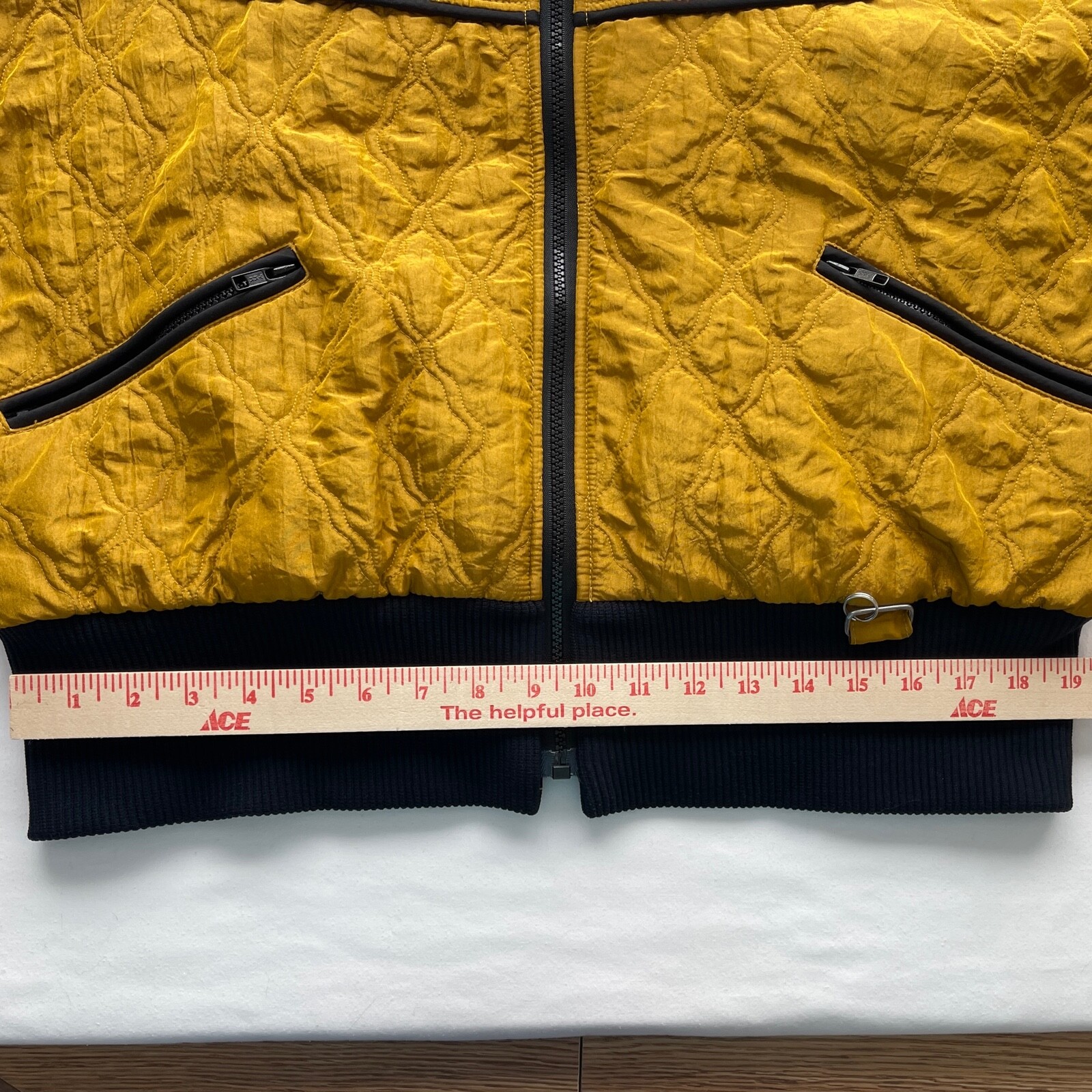 Vintage NILS Ski Jacket Women's Skiwear Shiny Gold & Black Snowboard ...