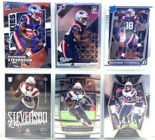 2021 RHAMONDRE STEVENSON Rookie Card 6 Card Lot Panini Optic Select Patriots