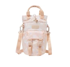 *NEW* Blogilates Water Bottle Sling Bag - Peach & White Flower Pattern