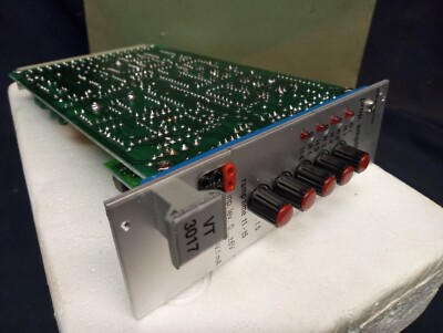 REXROTH  VT3017 PROP AMPLIFIER CONTROL CARD IN BOX & SET UP INSTRUCTIONS 