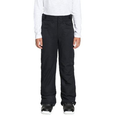 Girl's ROXY Backyard Insulated Snow Pants Snowboard Ski TRUE BLACK (ERGTP03015)