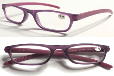 Leichte Damen-Lesebrille mit Taschen (2 Paar nur 4,79 £) Vorteilspaket RR17