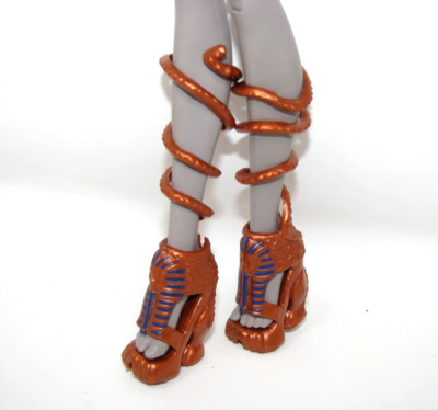 Monster High Cleo de Nile Boo York Comet Crossed Egyptian Sphinx Pharaoh Shoes
