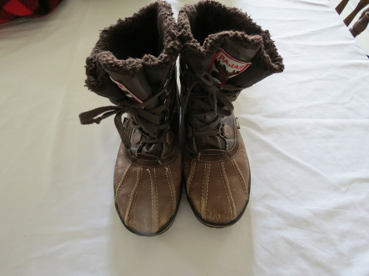 Pajar Brown Waterproof Snow Boots Size 10-10.5 Amazon.com | Pajar Men main image 4