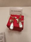 Avon Pearly Treasure Earrings-New In Box — photo 1