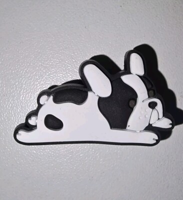 Legender Boston Terrier Welpe Charms für Crocs, Blasen-Pantoletten, Hausschuhe & Clogs