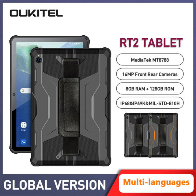 Oukitel RT2 20000mAh IP68 Rugged Tablet 8G RAM 128G ROM Tablet Android12 new