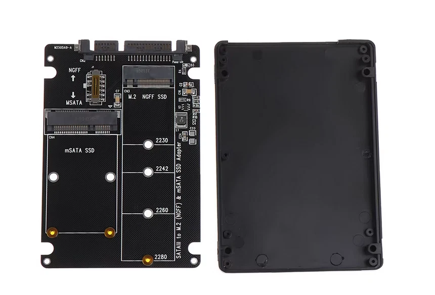 Case Adattatore Per SSD .2 Esterni NVe/SATA Con USB 3.1 Type C - Foto 5