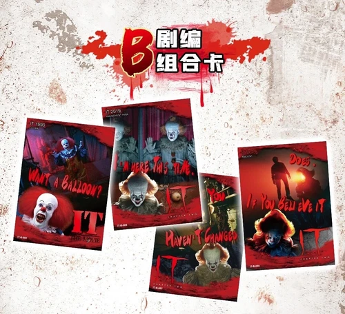 OFFICIAL IT WB Trading Cards 6 Pack Premium Hobby Box Horror Sealed New - Zdjęcie 13 z 15