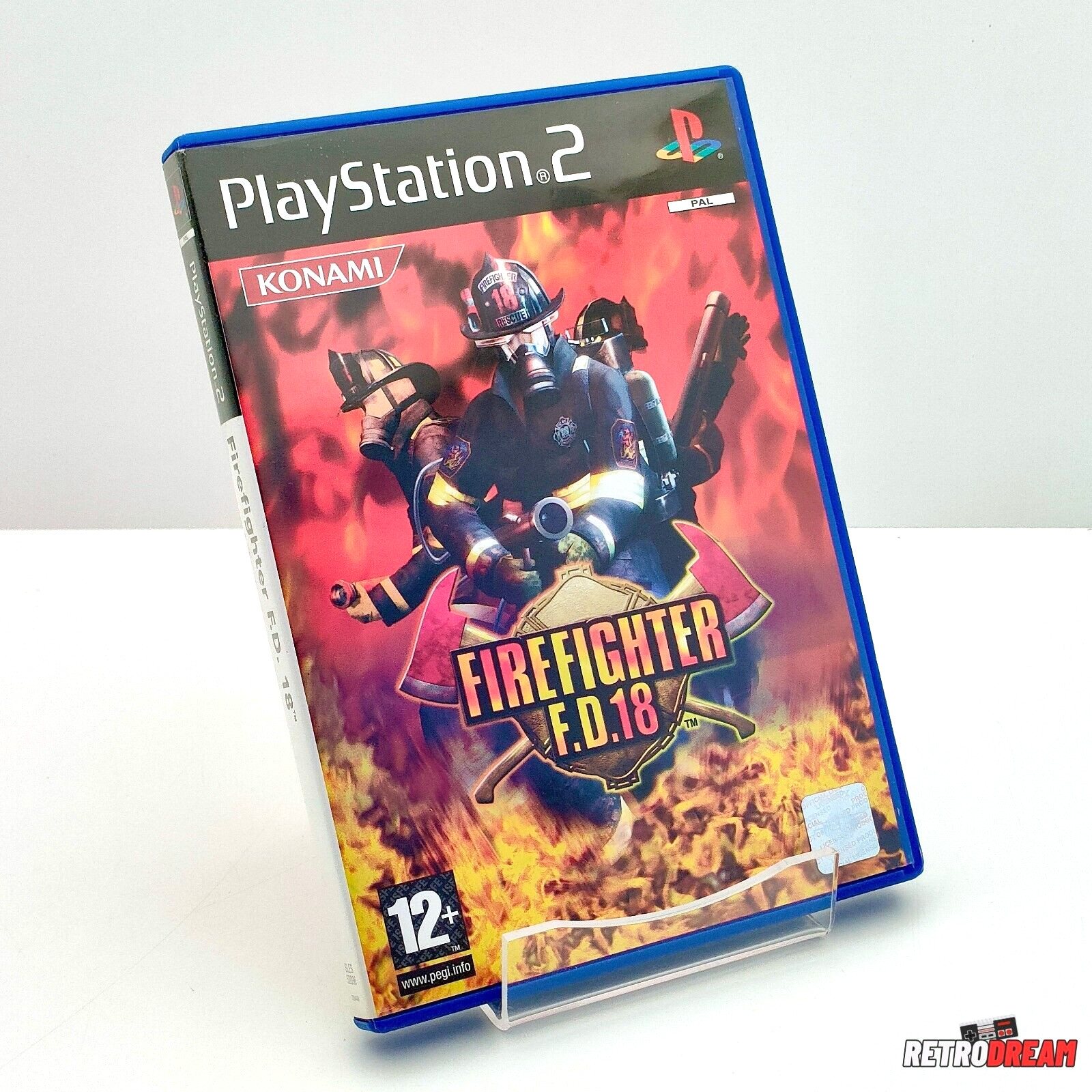 FIREFIGHTER F.D. 18 - COMPLET PAL FR (PLAYSTATION 2 / PS2)