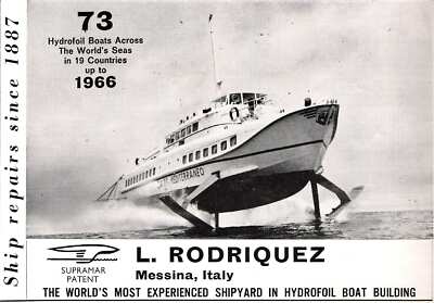 Fast Ferries HYDROFOIL PT-50 1:40 707mm 27.8'' RC Modesl Ship Kit