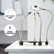 Helping Hands Soldering Station 4 Arms Third Hand Soldering Tool With Magnifier