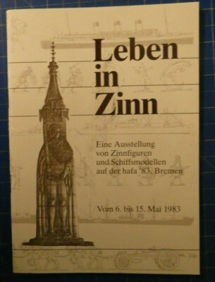 life in tin exhibition tin figures ship models hafa 1983 catalog b-27663