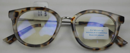 Claire's Tortoiseshell Color Blue Light Reducing Glasses (G131424-1 BR3)