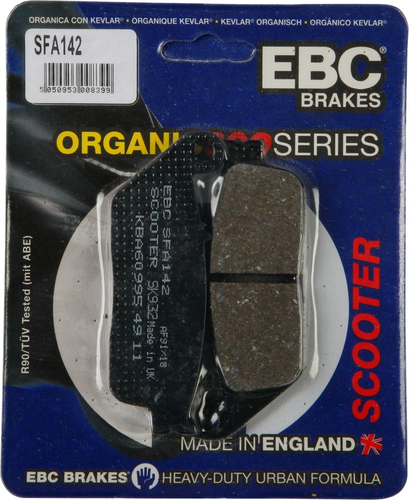 EBC SFA142 SFA Oragnic Scooter Brake Pads (Made In The UK) | eBay