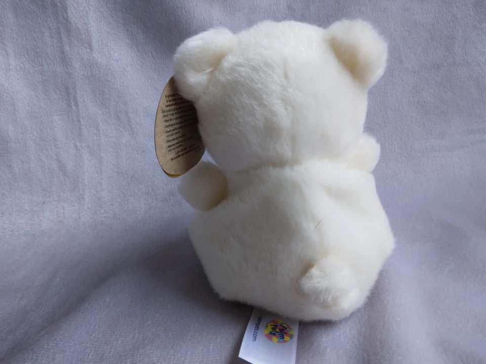 Muñeca pequeña de peluche Palm Pals "Puck Polar Bear" Foto 4 de 4