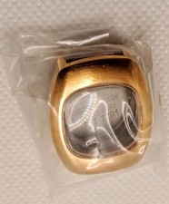 Gruen Precision Watch Case 227 2201 Gold Color Swiss 22mm New Old Stock NOS 