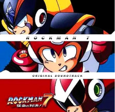 ROCKMAN Mega man Game soundtruck CD Music ROCK MAN 7 Showdown of Destiny