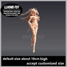 Game Prinz Eugen Battle Suit Resin 3D Print GK Figure DIY Model Unpainted