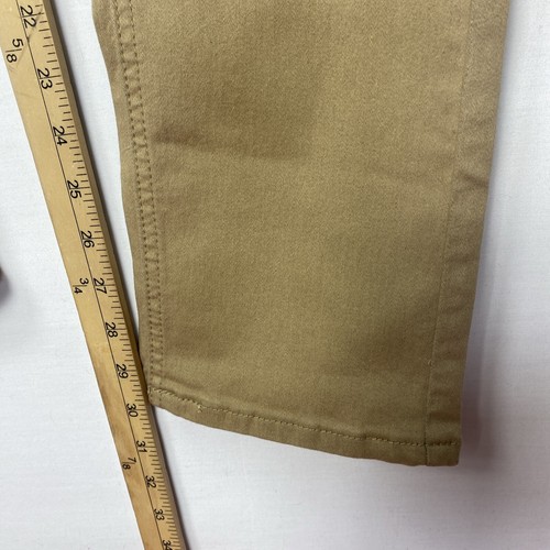Pantalone uomo Blu Rock slim dritto elasticizzato denim kaki beige taglia 32x30 nuovo con etichetta - Foto 7 di 10
