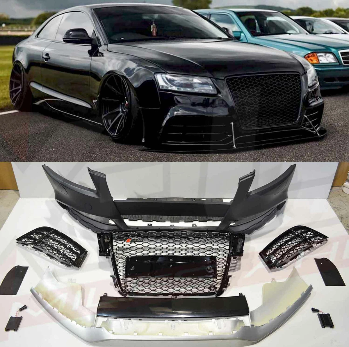 Rs5 style front bumper deals