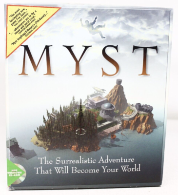 Myst PC Game by Brøderbund, Big Box - MPC Windows CD-ROM | eBay