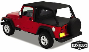2004 06 Jeep Wrangler Unlimited Lj Summer Bikini Windbreaker Tonneau Cover Kit 2 Ebay