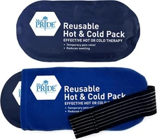 Reusable Hot and Cold Gel Pack Microwaveable Hot Gel Bag with Cold Therapy Belt