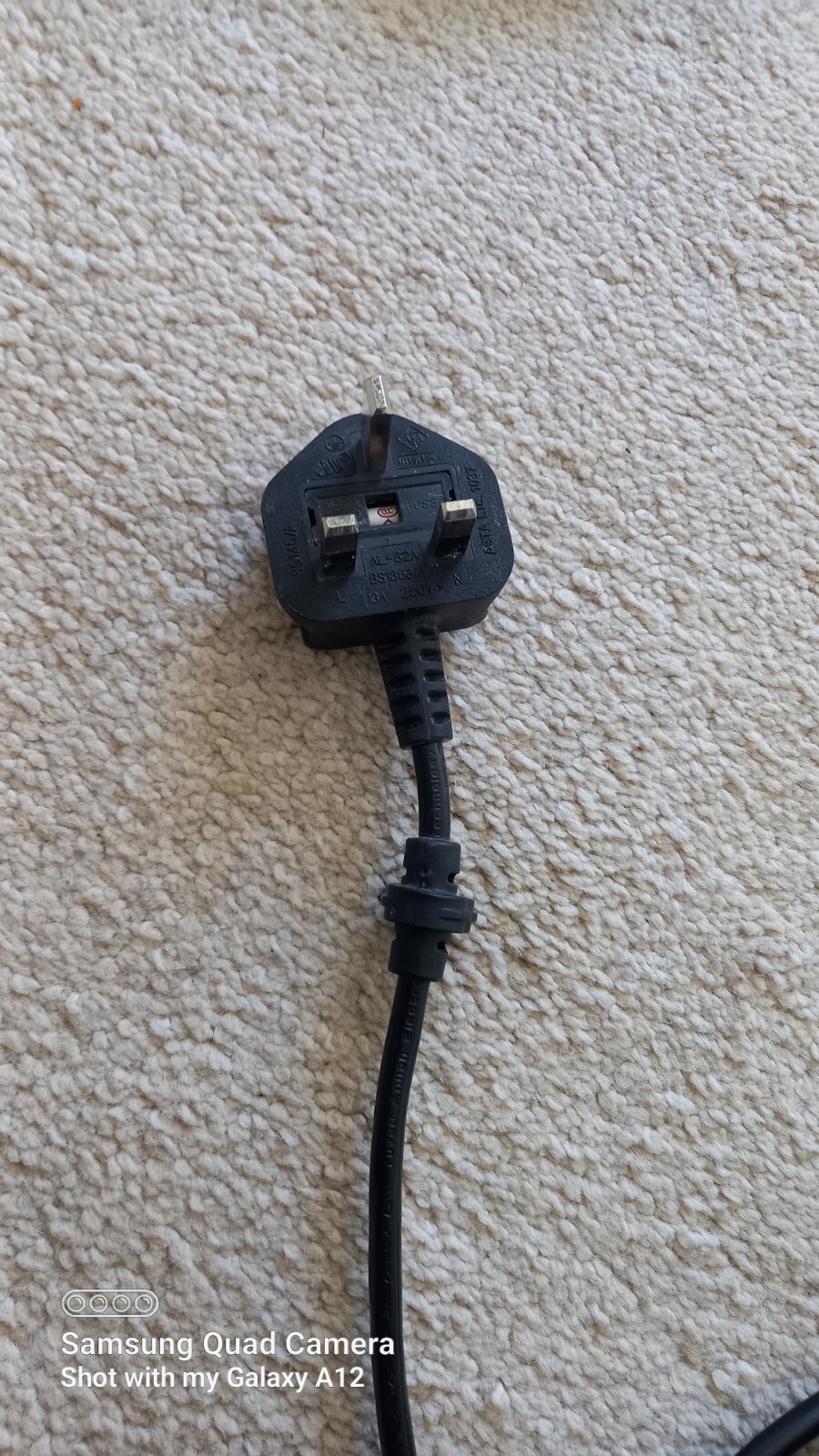 VACUUM Cleaner CABLE With Plug For Bush Upright Bagless VUS34AE2O,vax