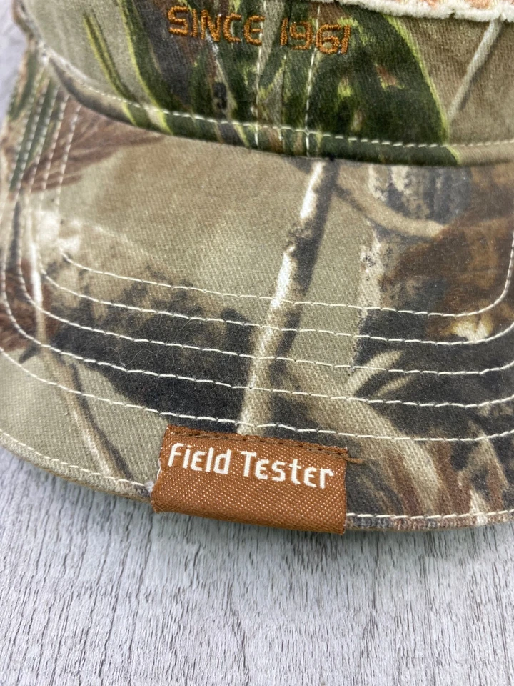 Cabelas Baseball Cap Letters Camoflage Strap Back Hunting Hat Hunting Camo Hat - Image 2 of 4