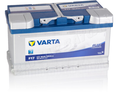 Original VARTA Blue Dynamic 12V 80 Ah F17 80Ah Premium Batterie NEU |+ RECHTS
