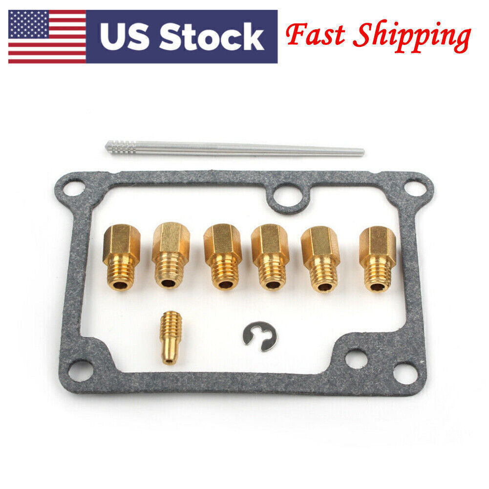 for Yamaha Blaster 200 Carburetor Rebuild Full Jet Kit 6 Main Jets Pilot Needle