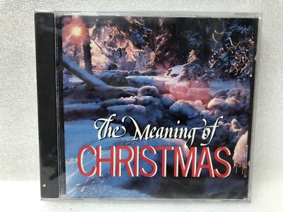 BRAND NEW SEALED   THE MEANING OF CHRISTMAS   SONY MUSIC SPECIAL PRODUCTS