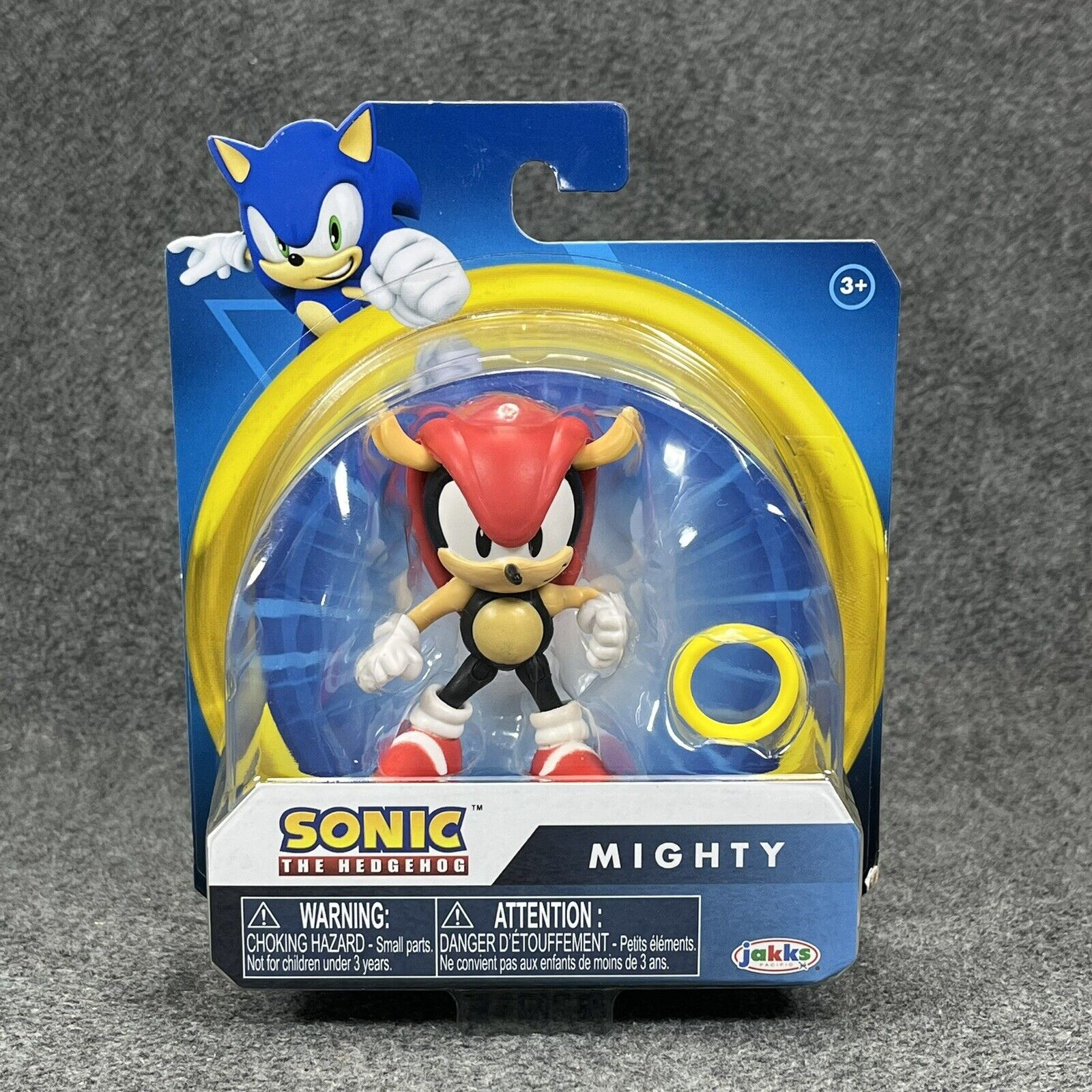 Sonic The Hedgehog Mighty 2.5 inch with Power Ring 